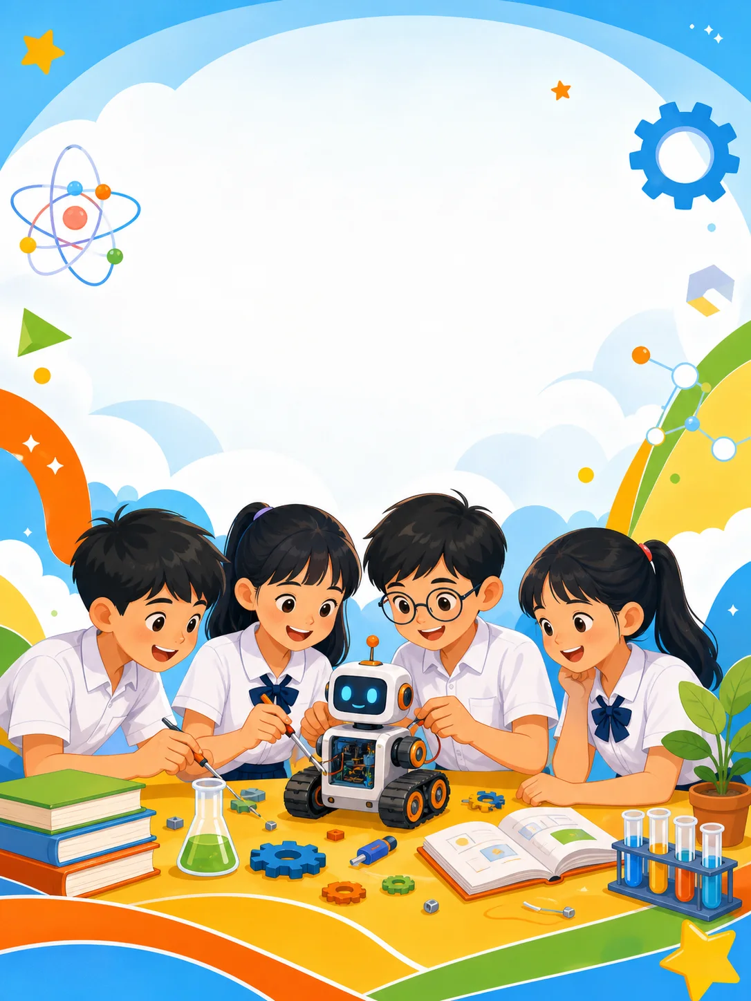 ปก สนุกคิด สนุกสร้าง กับห้องเรียน STEM